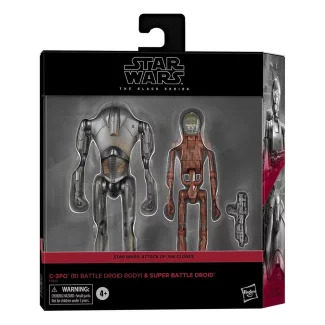 Los personajes más legendarios del universo Star Wars a escala de 15 cm. y con gran nivel de detalle en la colección "The Black Series" de Hasbro.