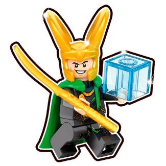 Revista LEGO MARVEL Avengers 19 + Loki