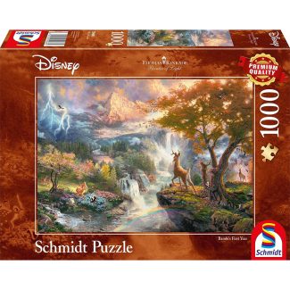 Puzzle Bambi | Thomas Kinkade | 1000 piezas