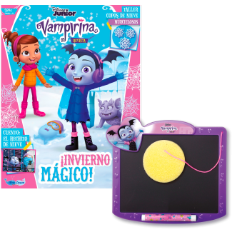 Revista Vampirina Nº 12 + Pizarra con tiza y borrador