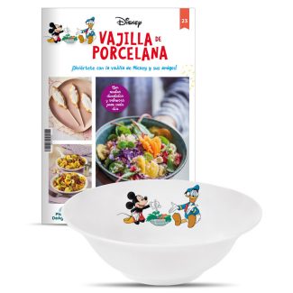 Bol individual ensaladas y pastas Mickey & Donald
