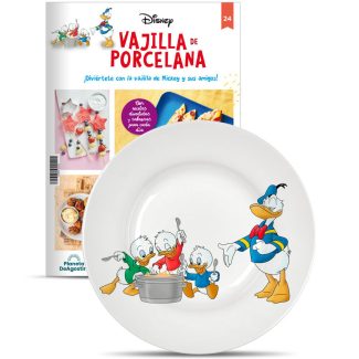 Plato hondo Donald y sobrinos