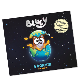 Cuento Bluey desplegable "A Dormir"