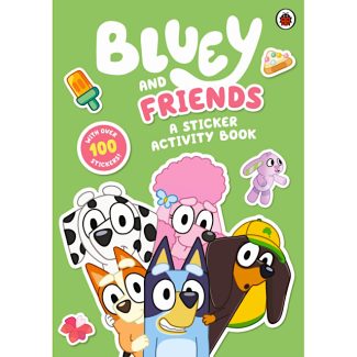 Bluey and friends: pegatinas y actividades en inglés