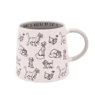 Taza Disney gatos - Home is where my cat is