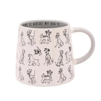 Taza Disney perros - Home is where my dog is