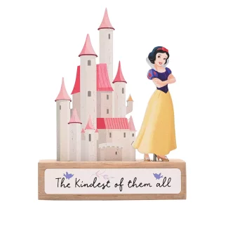 Placa decorativa del castillo de Blancanieves, el clásico de Disney