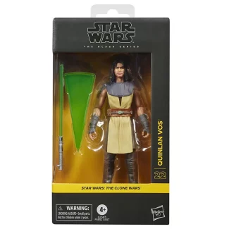 Figura The Black Series del jedi Quinlan Vos, del universo Star Wars