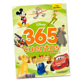 La hora de dormir es más divertida con tus personajes favoritos de Disney y Pixar. Cada historia está pensada para ser leída en tan solo cinco minutos.