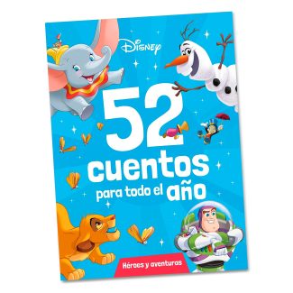 ¡Vive la magia de Disney con este recopilatorio de cuentos de tus personajes Disney y Pixar favoritos!