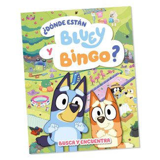 Este libro de Bluey os permitirá compartir un rato en familia con una aventura de vuestros personajes favoritos buscándolos a lo "Dónde está Wally".