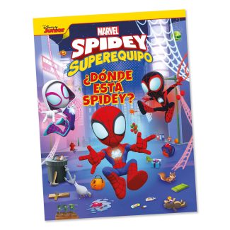 Encuentra los personajes y los objetos que se esconden en el laboratorio de Iron Man, la playa, el parque, las calles de Nueva York o la habitación de Peter Parker.