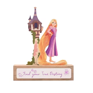 Placa decorativa de la torre de Rapunzel, del clásico de Disney Enredados
