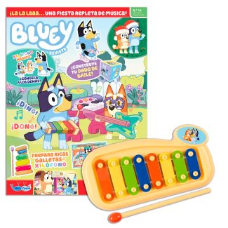 Revista Bluey Nº 14 + Xilófono Mágico