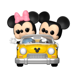 Figura Funko Pop! Rides Super Deluxe de Mickey Mouse y Minnie Mouse dando un paseo en taxi en Nueva York. Una edición exclusiva para coleccionistas.
