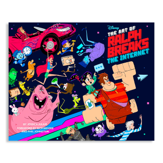 A través de arte conceptual inédito, bocetos de personajes, storyboards, paletas de colores y entrevistas con el equipo de producción, El arte de Ralph Rompe Internet revela el proceso artístico detrás de la secuela.